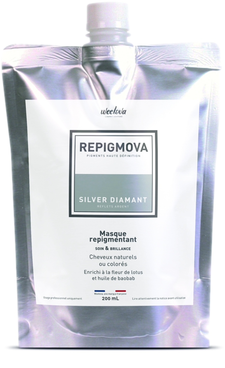 Soin Repigmentant - Silver Diamant (reflets argent) Repigmova - 200ml