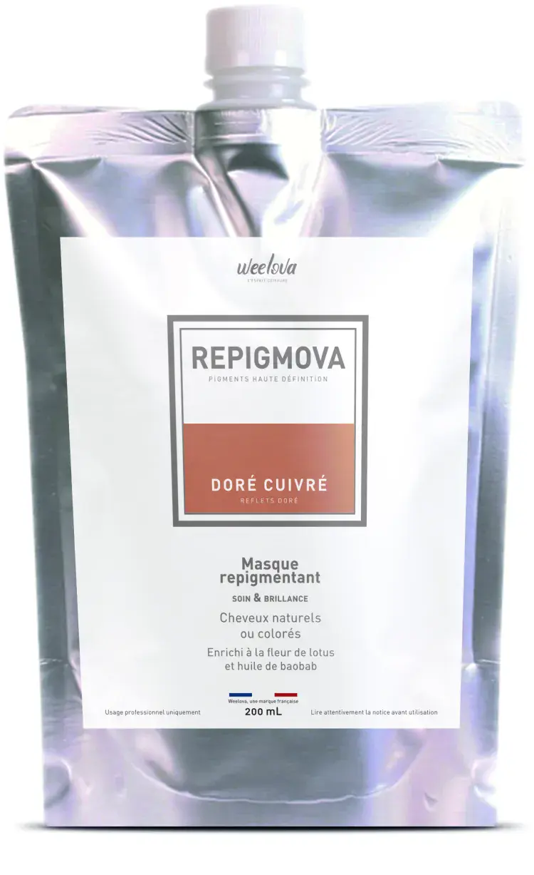 Soin Repigmentant - Doré Cuivré (reflets dorés) Repigmova - 200ml