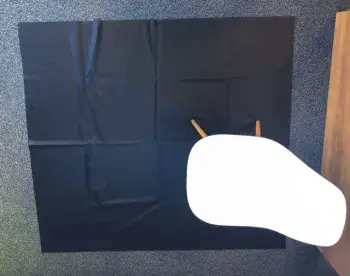 Tapis de sol coiffure à domicile - Black Carpet