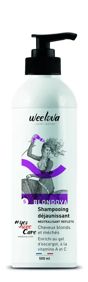 Shampooing Violet Déjaunisseur Blondova - 500ml