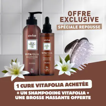Kit Vitafolia - Shampooing + Lotion Densifiants
