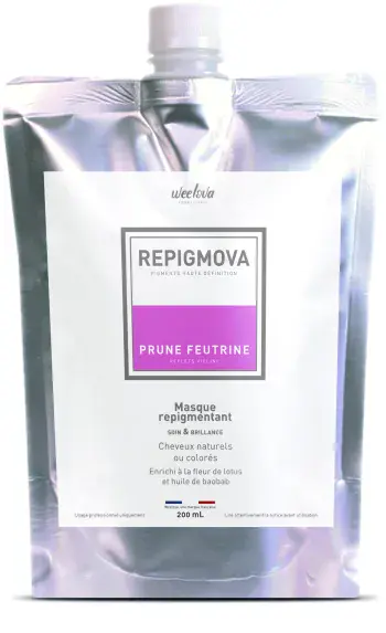 Soin Repigmentant - Prune Feutrine (Reflets Violine) Repigmova - 200ml