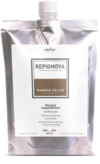 Soin Repigmentant - Marron Délice  (reflet doré Irisé) Repigmova - 200ml