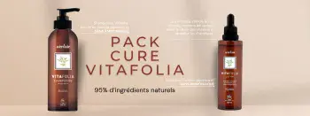 Kit Vitafolia - Shampooing + Lotion Densifiants